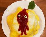赤ピクミンのオムライス☆チーズ入り☆和食作り方23写真