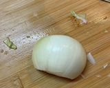 超簡単生姜たっぷりロースハム鶏だし鍋作り方2写真
