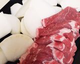 甘旨！黒砂糖香る豚みそ大根作り方1写真