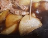甘旨！黒砂糖香る豚みそ大根作り方5写真