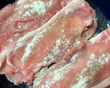 薄切りロースのチーズ揚げ焼き作り方2写真