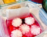 ゆかりで紫に！大根の飾り切り作り方2写真