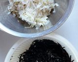 切り干しとひじきのサラダ作り方1写真