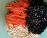 切り干しとひじきのサラダ作り方4写真