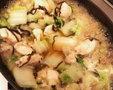 鶏ササミと白菜の塩昆布煮込み作り方3写真