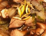 鶏ササミと白菜の塩昆布煮込み作り方4写真
