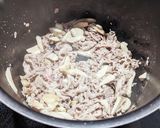 長芋と豚肉の炒め煮作り方2写真