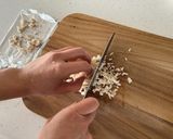 れんこん皮ごとハンバーグ作り方1写真