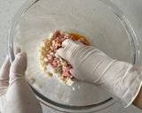 れんこん皮ごとハンバーグ作り方2写真