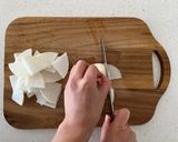大根とかぶの皮ごとスープ作り方1写真