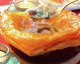 きのことチキンのポットパイ★クリスマス作り方18写真