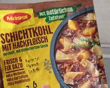 キャベツのひき肉入り重ね煮　maggi作り方1写真