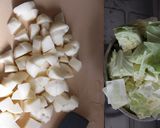 キャベツのひき肉入り重ね煮　maggi作り方8写真