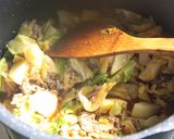 キャベツのひき肉入り重ね煮　maggi作り方14写真