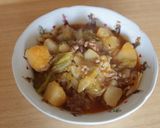 キャベツのひき肉入り重ね煮　maggi作り方18写真
