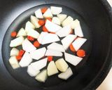 時短、たっぷり野菜と刻みタコのカレー作り方1写真