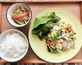 【主菜・副菜】ポークピッツァ作り方8写真
