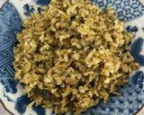 余ったお茶殻で!香り広がるお茶ーハン作り方4写真