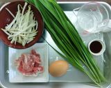 【主菜・副菜】レンジで簡単ニラ玉作り方1写真