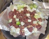 鶏レバー＆長葱の焼き鳥(胡麻油塩・タレ)作り方4写真