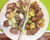 鶏レバー＆長葱の焼き鳥(胡麻油塩・タレ)作り方5写真