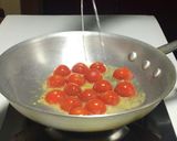 なめことトマトのコク旨ペペロンチーノ♡⃛作り方5写真