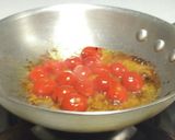 なめことトマトのコク旨ペペロンチーノ♡⃛作り方6写真