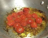 なめことトマトのコク旨ペペロンチーノ♡⃛作り方7写真