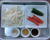 【副菜】レンジで☆もやしのさっぱり和え作り方1写真