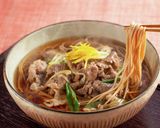 低糖質 大豆麺の牛（豚）柚子そば　作り方4写真