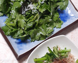 とっても簡単★春菊のおひたしと天ぷら作り方7写真
