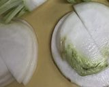 食日記/カブとらっきょうの酢漬け/簡単作り方3写真