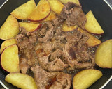 簡単！ご飯がすすむ◆さつまいもと牛肉炒め作り方6写真