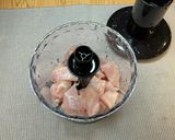 ハンドブレンダーで鶏つくね（胸肉）作り方5写真