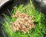 5分で出来る！豆苗とサバ缶炒め作り方3写真