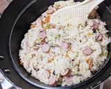 炊飯鍋で洋風おこわ（ピラフ風味）作り方7写真