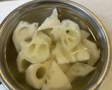 簡単れんこんとベーコンのイタリアンソテー作り方1写真