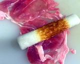 楽チンちくわ肉巻き作り方1写真