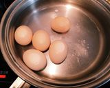 給食の煮たまご(おうちバージョン)作り方1写真