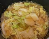 肉団子と白菜春雨スープ作り方3写真