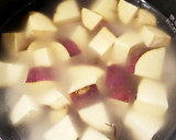 さつまいもとひじきの炊き込みご飯作り方5写真