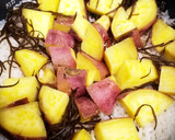 さつまいもとひじきの炊き込みご飯作り方6写真