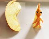 赤ピクミン?!りんごの皮むき作り方1写真