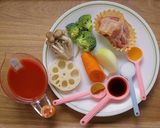ベジ♪野菜とチキンのトマトジュース煮作り方1写真