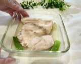 鶏むね肉の冷凍(レンチン)作り方3写真