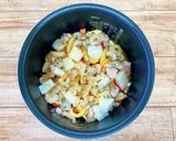 炊飯器で簡単　シーフードパエリア作り方5写真