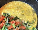 卵と小松菜の炒め物作り方4写真