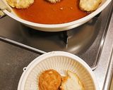 鶏ひき肉と油麩煮作り方9写真