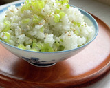 大根の葉をレンジでエコ♪飯友★混ぜて菜飯作り方11写真