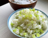 大根の葉をレンジでエコ♪飯友★混ぜて菜飯作り方12写真